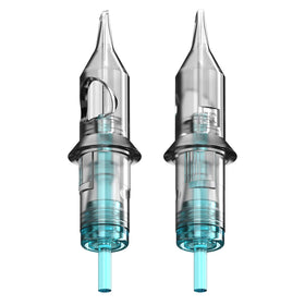 STIGMA Aquamarine Knight blister packaging shows sterile EO packaging and ready-to-use cartridges