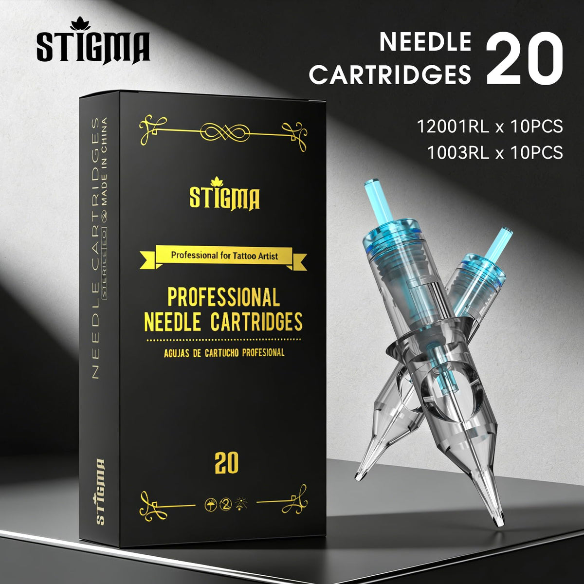 Stigma CE-certified tattoo kit with warranty and dependable safety features