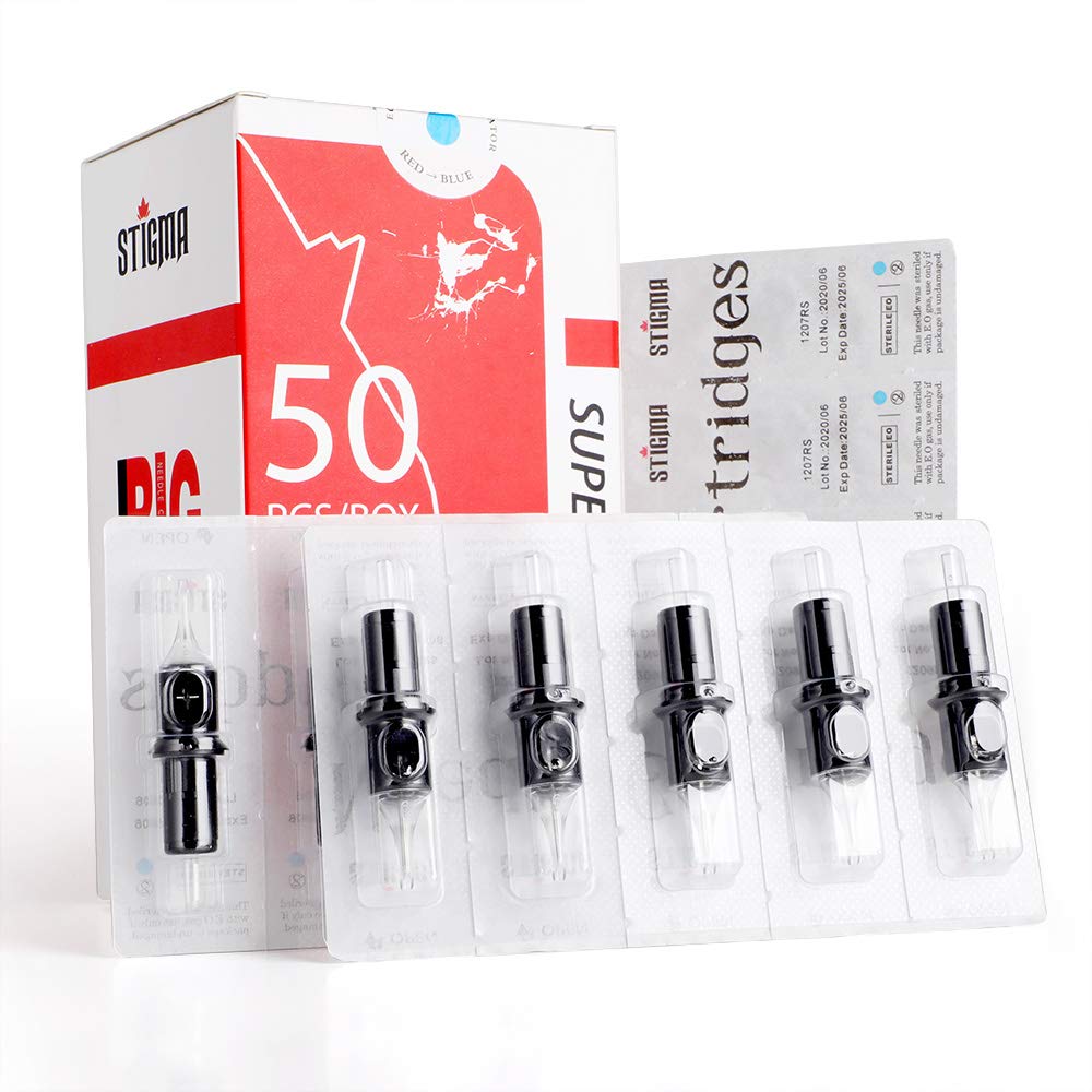 STIGMA EN05-50-1209RS blister pack displaying sterile cartridge packaging for daily use