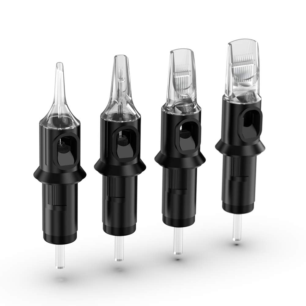 STIGMA EN05 rubber-band loaded cartridge reduces ink backflow for cleaner sessions.