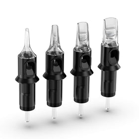 STIGMA EN05 rubber-band loaded cartridge reduces ink backflow for cleaner sessions.
