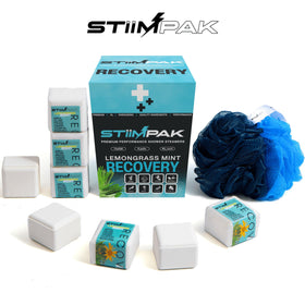 STiiMPAK Recovery shower steamer 80g XL size provides longer aromatherapy diffusion