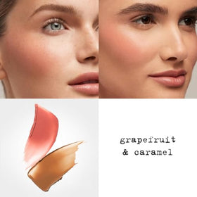 Stila dual-ended cheek stick packaging shown for easy on-the-go application