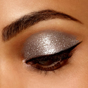 Stila Magnificent Metals branding image conveys premium glitter formula and luxury appeal