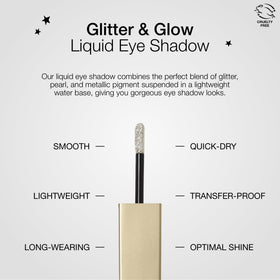 Stila Magnificent Metals eye-look close-up shows shimmering lid detail and smooth finish