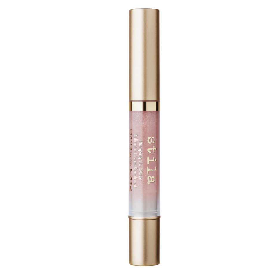 Stila Plumping Lip Glaze Kitten packaging showcases premium branding for a luxe unboxing experience