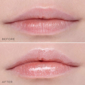 Stila Plumping Lip Glaze Kitten with minty sparkles for a radiant finish