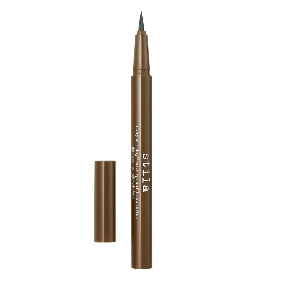 Stila Stay All Day Brow Color tip close-up for precise hair-like strokes.