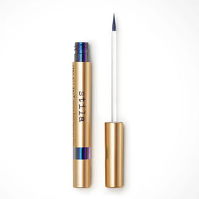 Stila Stay All Day Chroma-Flash bottle demonstrates shade-shifting color for dramatic effects.