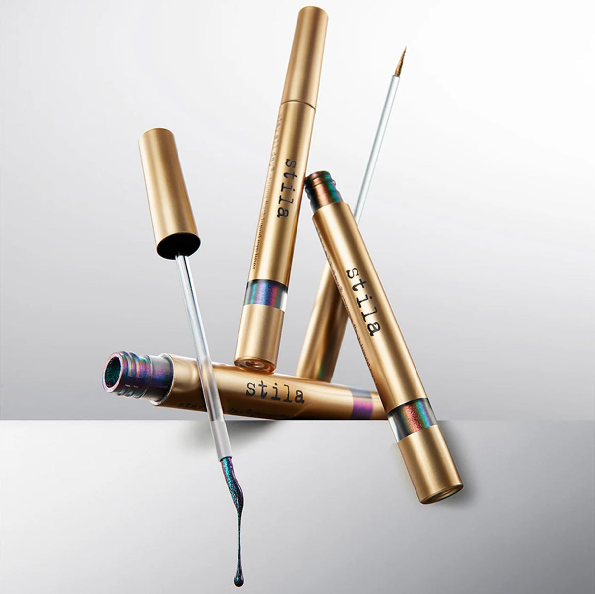 Liner stays put with minimal smudging during daily activities.