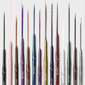 Stila Stay All Day gel liner sets in seconds for quick wear.