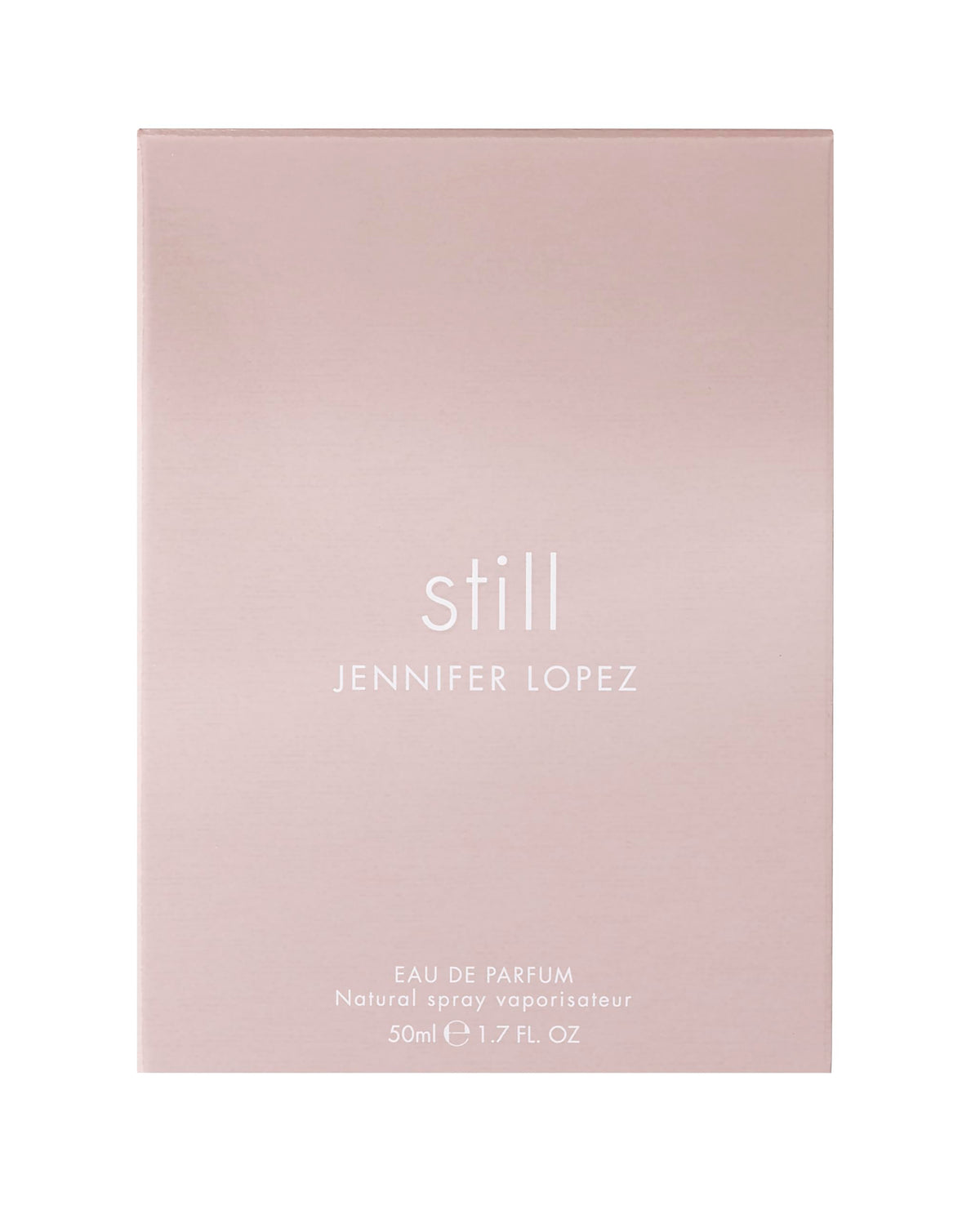 Still Jennifer Lopez retail packaging, convenient purchase presentation for gifting and travel.