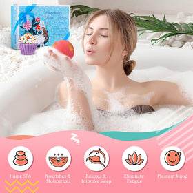 STNTUS INNOVATIONS donut-shaped bath bomb for playful spa moments