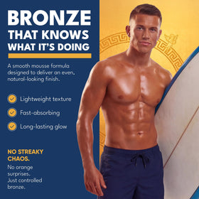 Stock Your Home God Bod bronze finish developing in 1 to 4 hours on skin.