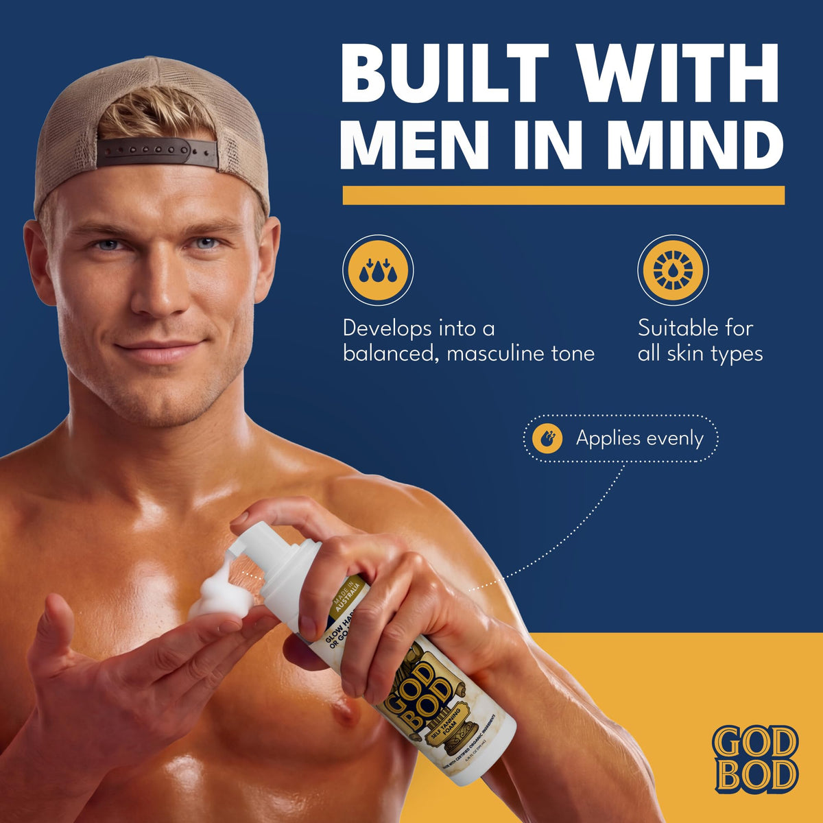 Davidson Plum and Aloe Vera on label highlighting organic ingredients in God Bod.
