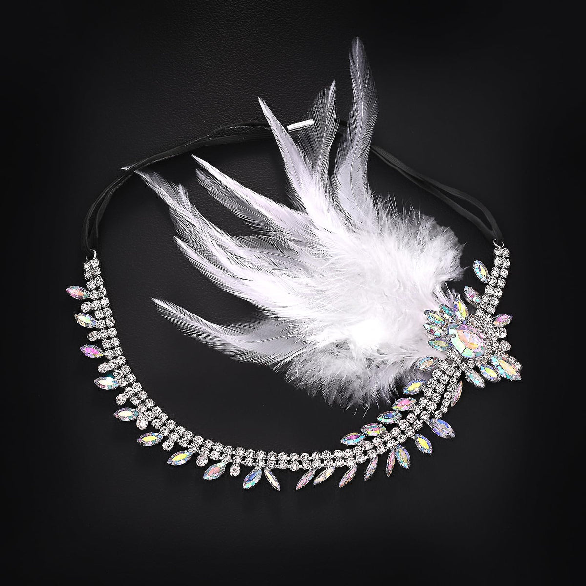 STONEFANS Gatsby-inspired accessory brings radiant movement to evening looks.