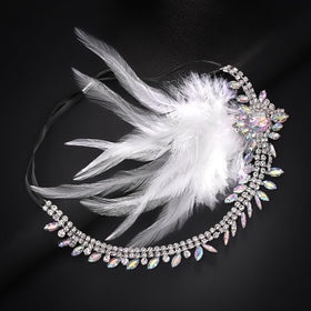 STONEFANS versatile headpiece suits Mardi Gras, Harlem Nights, and costume photos.