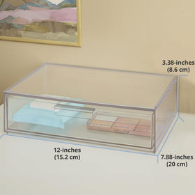 STORi Audrey BPA-free clear material provides lasting clarity