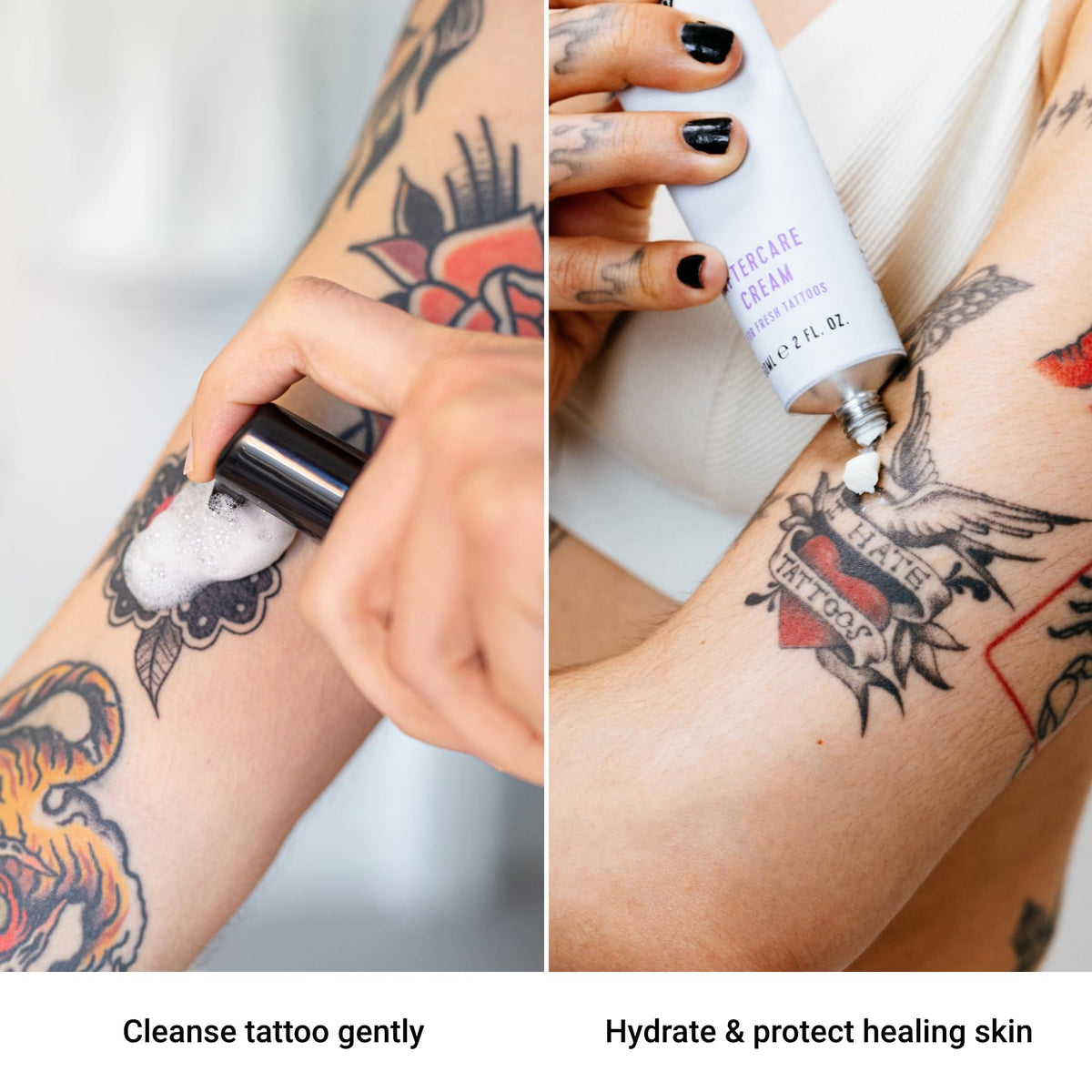 Stories & Ink UK-made label on product packaging.