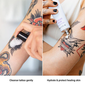 Stories & Ink UK-made label on product packaging.