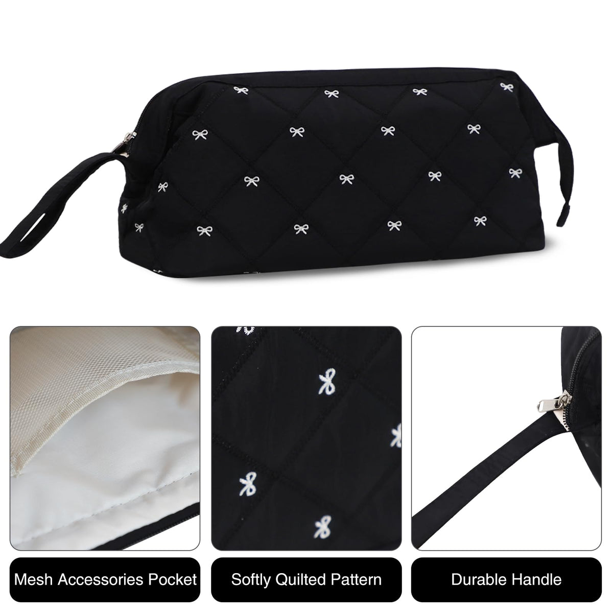Stratalife quilted travel bag designed for Shark Flex Style with snug pockets.