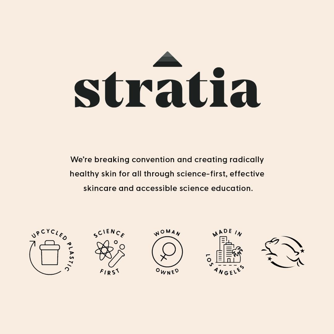 Stratia C+C Serum daily-use image suggesting brighter, more even-toned skin.