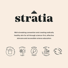 Stratia C+C Serum daily-use image suggesting brighter, more even-toned skin.