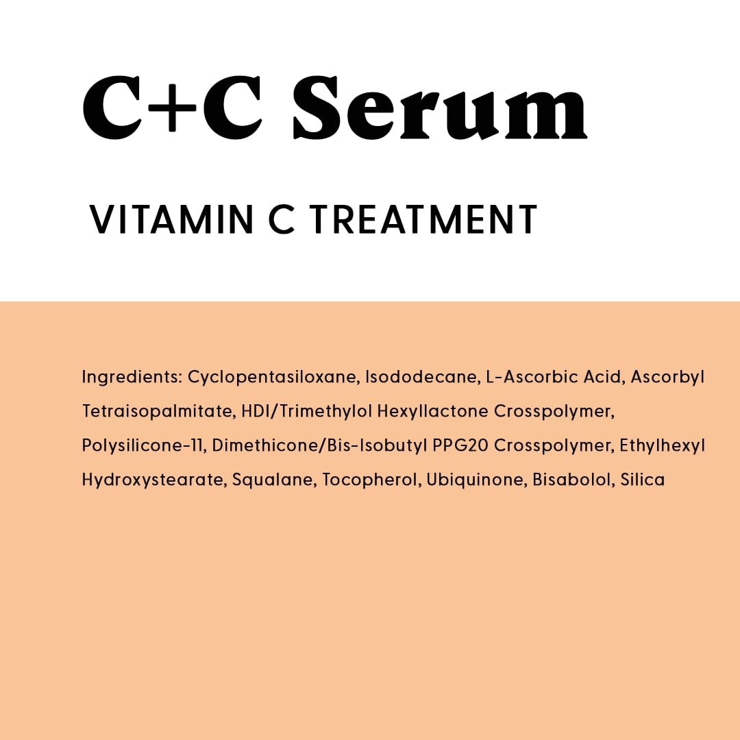 Stratia C+C Serum layered under sunscreen in a daytime routine.