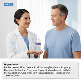 STRATUS PHARMACEUTICALS Urea 10% Lotion contains urea for moisture and gentle exfoliation