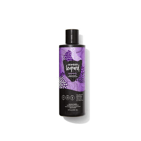 Strawberry Leopard Grapeful label close-up highlighting vegan, cruelty-free formula