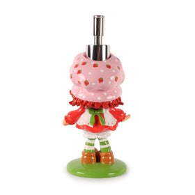 Strawberry Shortcake decor adds playful charm to kids’ spaces while keeping soaps organized.