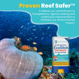 Beach scene using STREAM 2 SEA EcoStick for sun protection