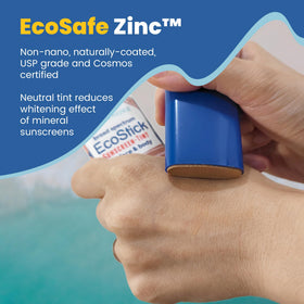 STREAM 2 SEA EcoStick reef-safe badge emphasizes eco-friendly protection.