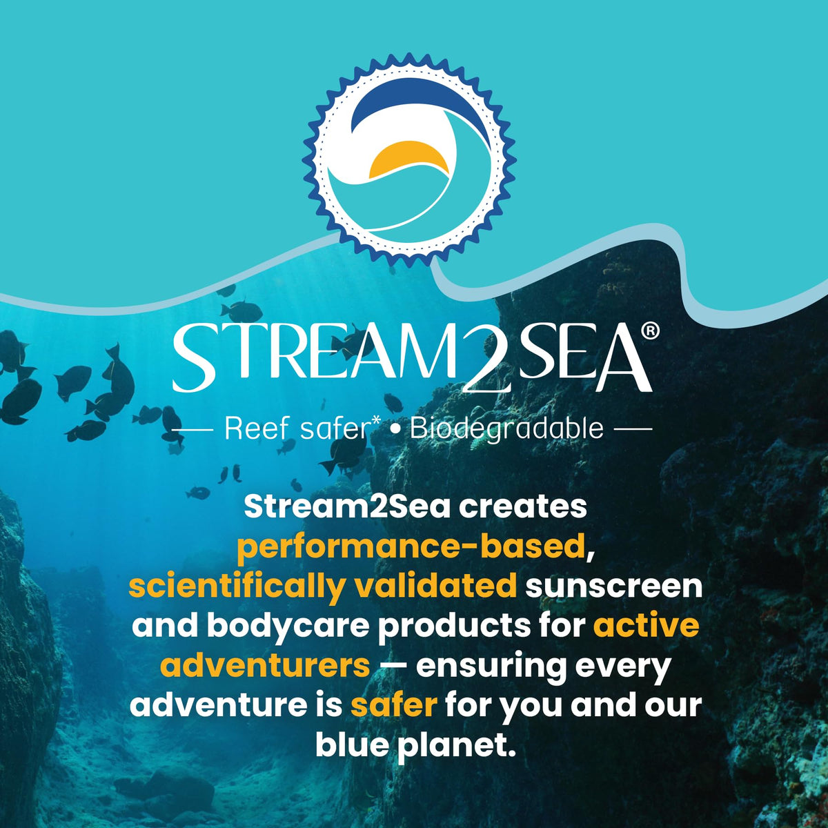 STREAM 2 SEA sunscreen suited for sensitive skin during daily wear