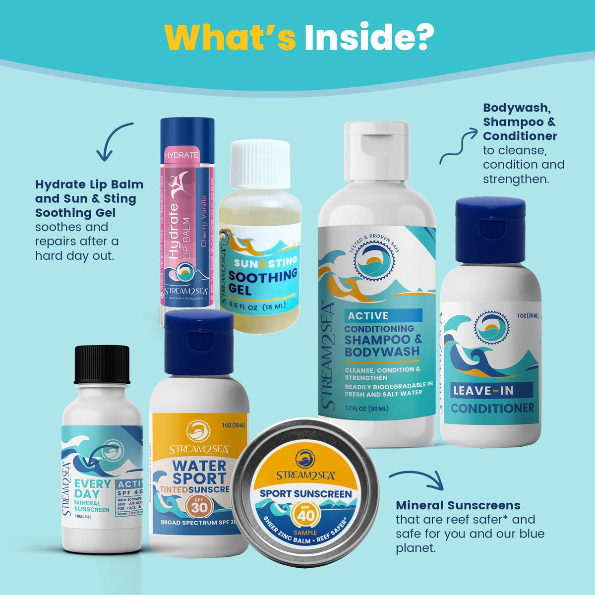 Stream 2 Sea sun and sting soothing gel tube offers quick outdoor relief