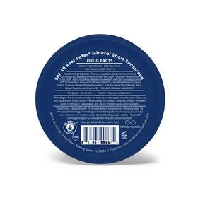 Close-up of STREAM 2 SEA mineral sunscreen texture for face and body.