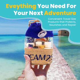 Stream 2 Sea travel kit packaging box shows the complete eco-friendly set