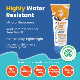 STREAM 2 SEA 80-minute water resistance during beach activity
