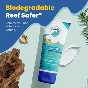 Stream2Sea sulfate-free formula for gentle conditioning.