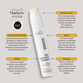 StretchMarkers Therapy Cream texture during application for smooth, even moisture