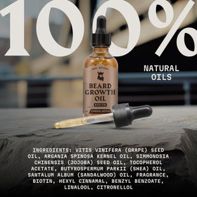Striking Viking 2 oz bottle is travel-friendly for on-the-go grooming