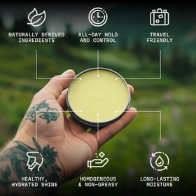 Striking Viking beard balm pack-of-2 vanilla for travel kits