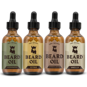 Striking Viking beard oil cedarwood for a conditioned, smoother beard with subtle woodsy scent.
