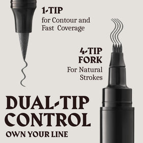Striking Viking beard pencil natural strokes deliver realistic grooming results.