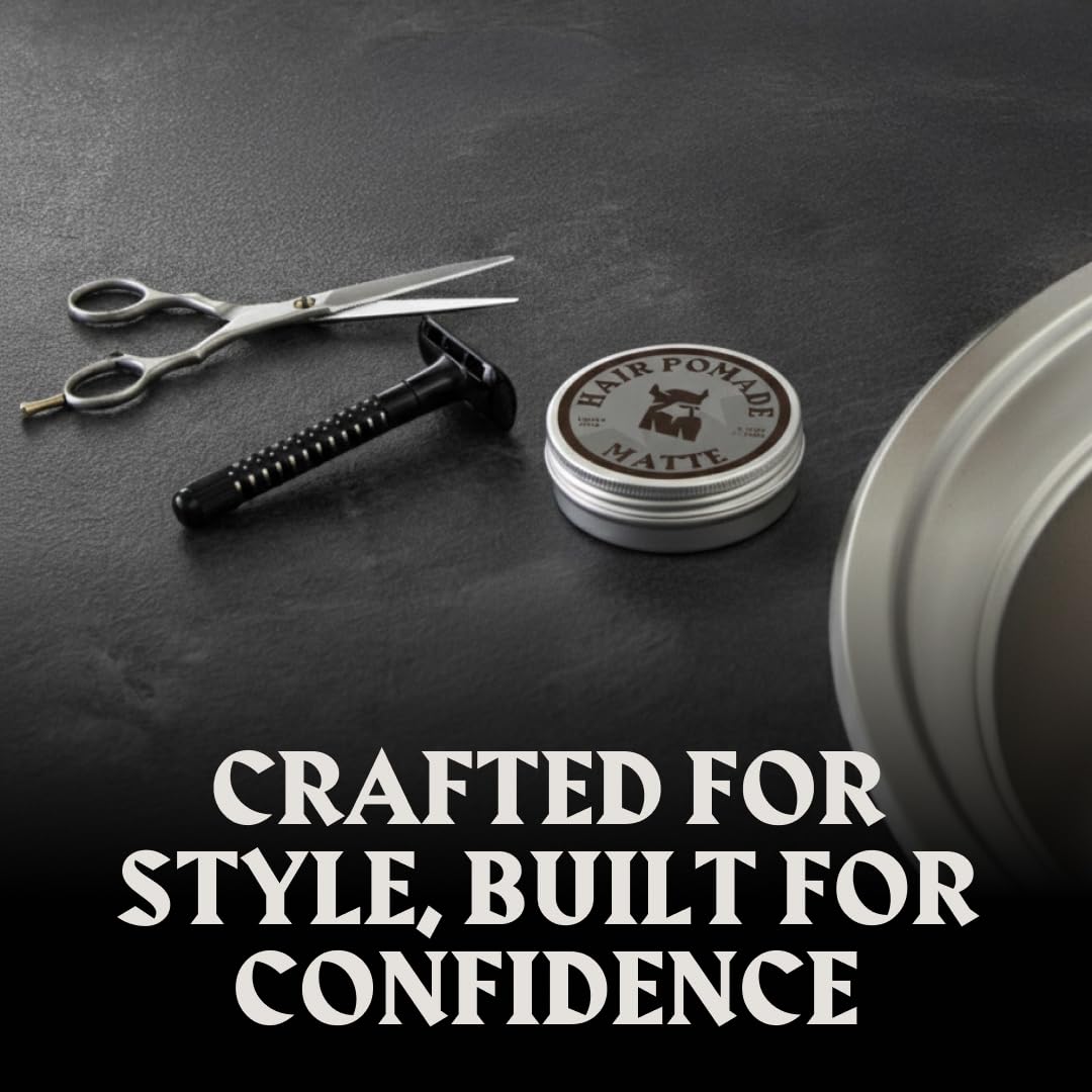 Striking Viking Hair Pomade linen scent for a fresh grooming ritual