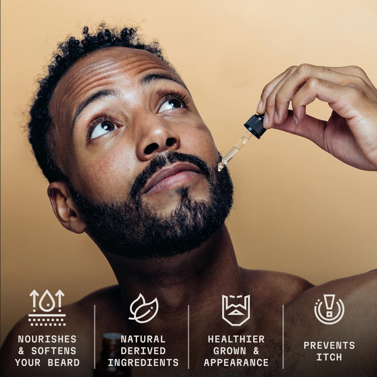 Striking Viking Vanilla Beard Oil ingredients highlight jojoba, argan, almond oils