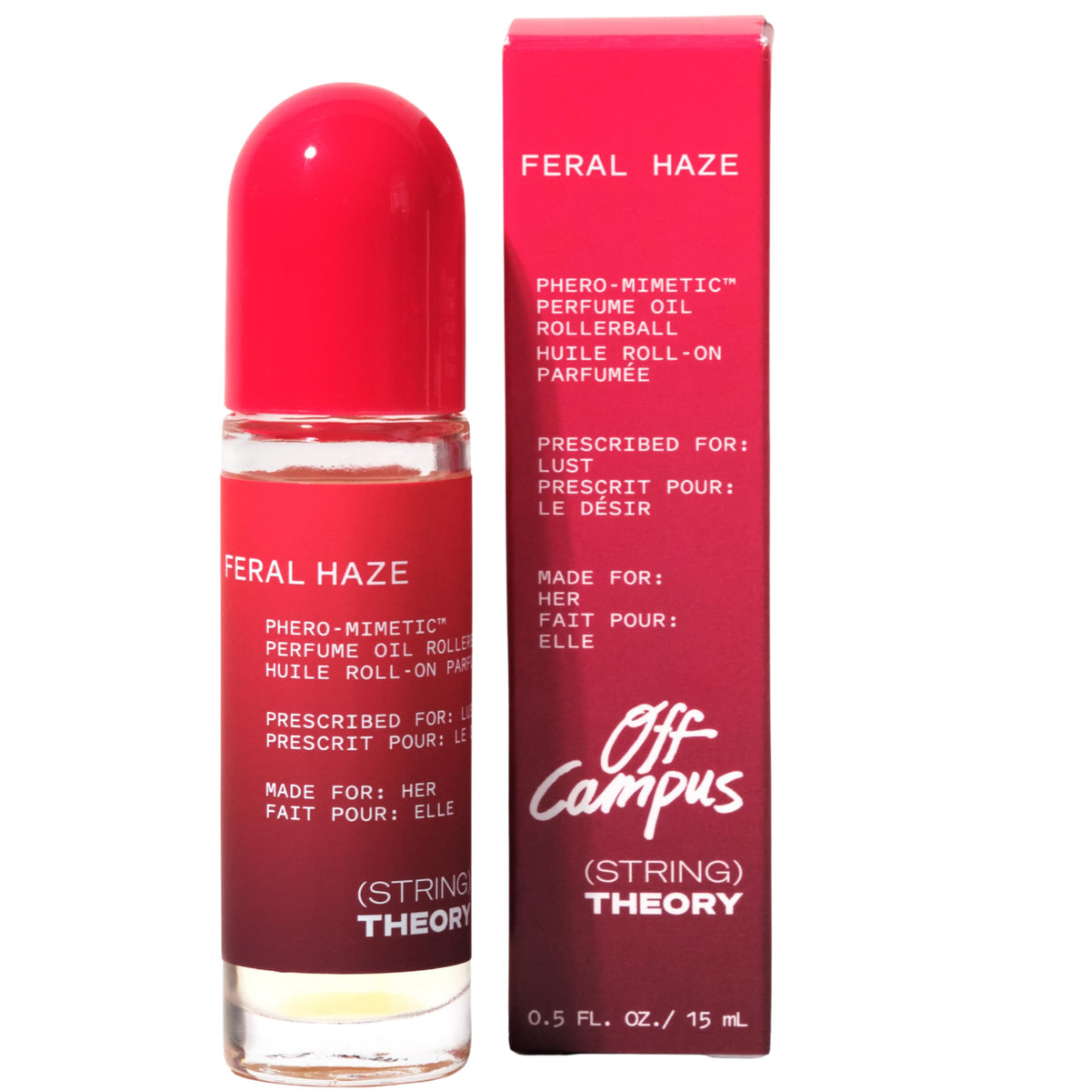 STRING THEORY Hannah Edition rollerball with vanilla amber musk for a sensual everyday fragrance