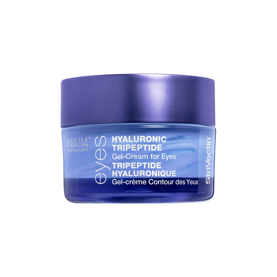StriVectin Advanced Acids eye gel with cooling swirl delivers hydration and correction.