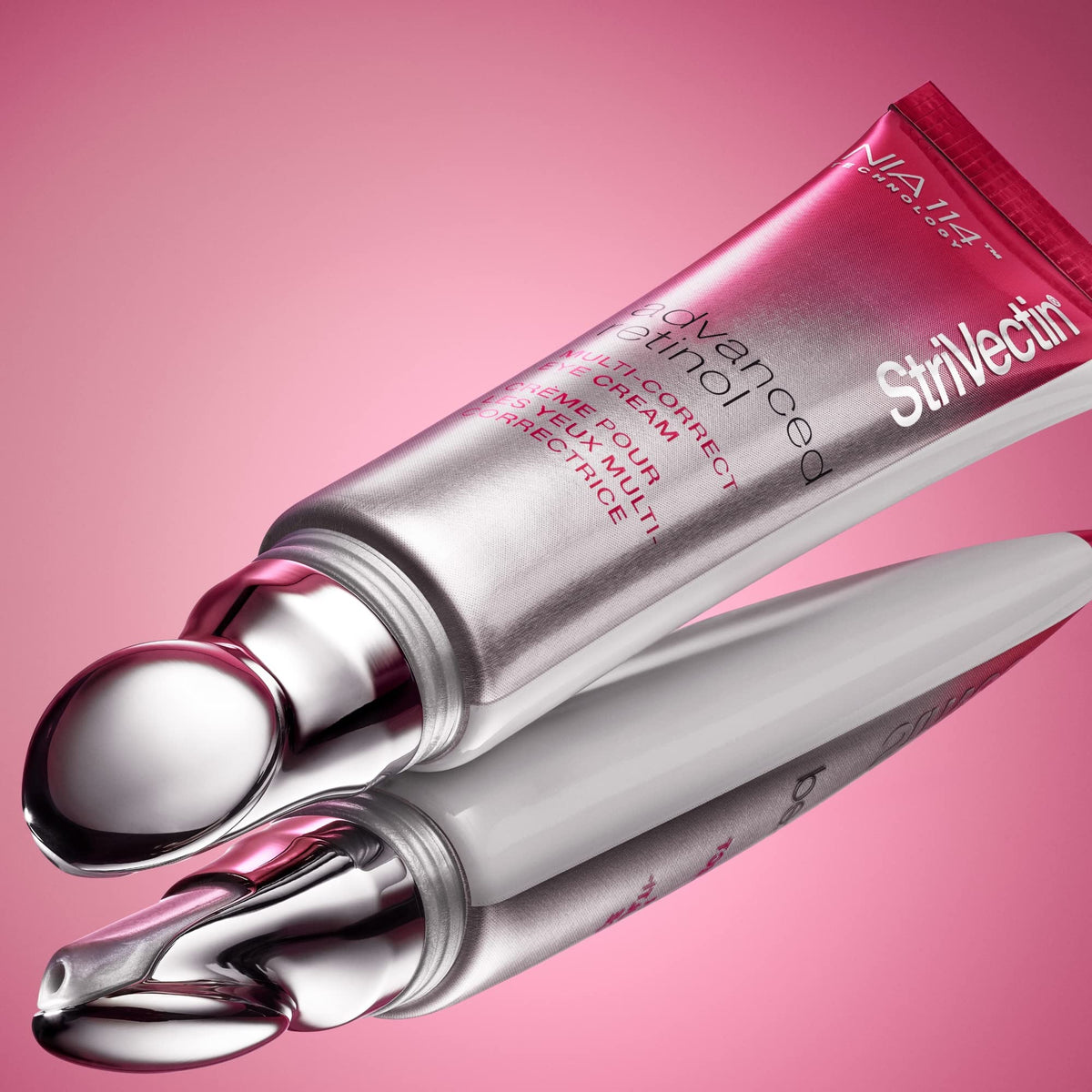 StriVectin Advanced Retinol Eye Cream in a clean, premium presentation illustrating hydration