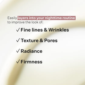StriVectin application gesture demonstrates simple nightly routine integration